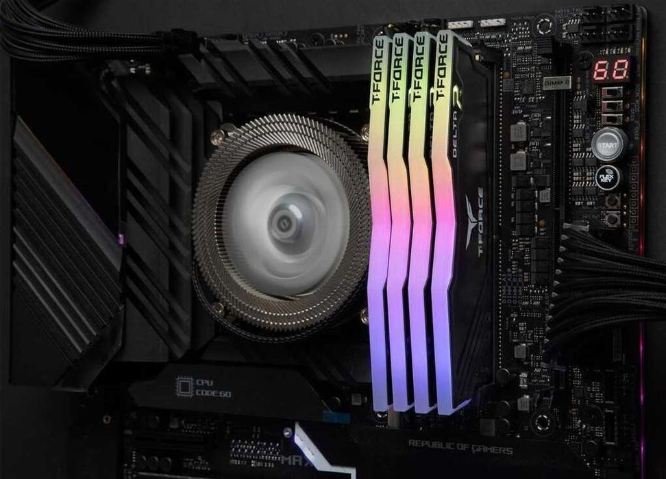 Memorie Ram Team Group T-FORCE DELTA RGB 16GB 2x8GB DDR4 3000MHz CL16