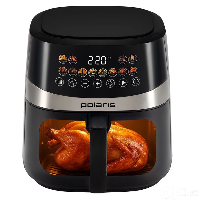 Аэрогриль Polaris PAF 8005W WiFi IQ Home, 7,5 л, 1800 Вт