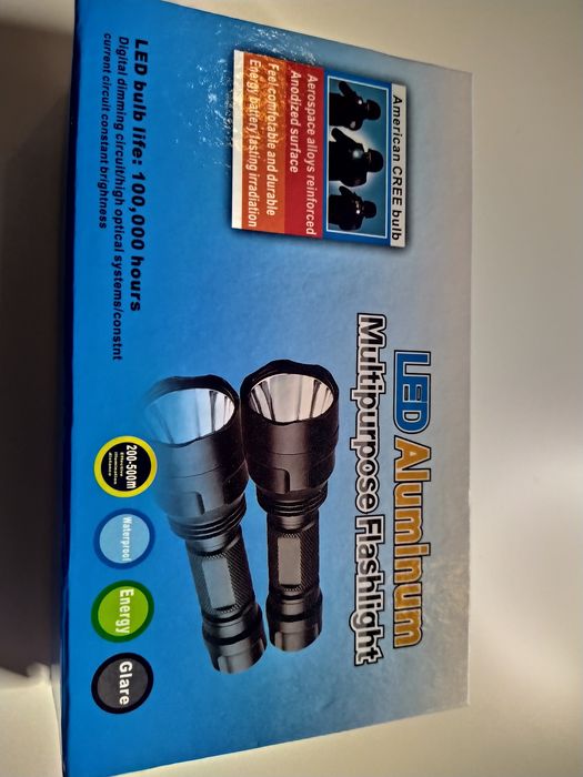 UltraFire CREE XM-LT6 18650 lanternă  vânătoare, pescuit, camping