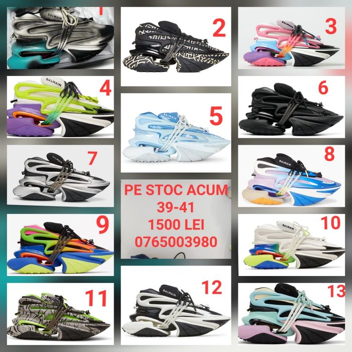 Balmain Unicorn - 39-41 cu sau fara accesorii