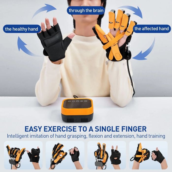 робот перчатки, реабилитационная перчатка. Оригинал. Гарантия 3