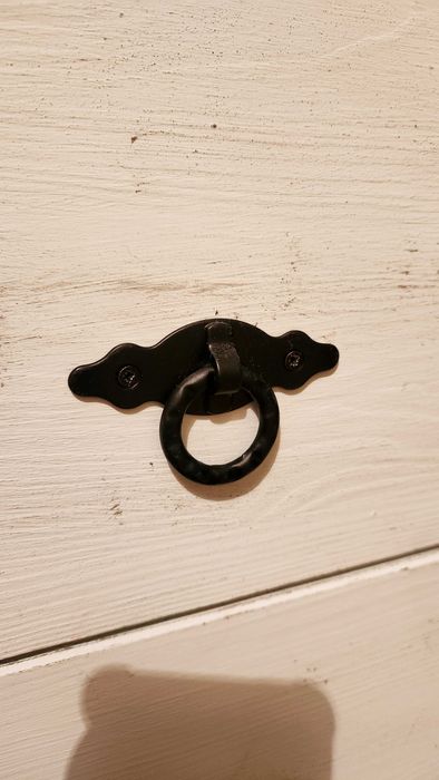 Дървен скрин Ikea Rast винтидж стил