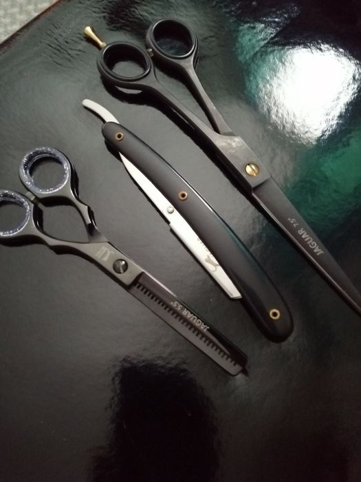 set foarfeci profesionale jaguar tuns filat brici 7.5