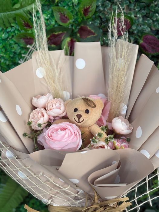 Букет с мече за специален повод