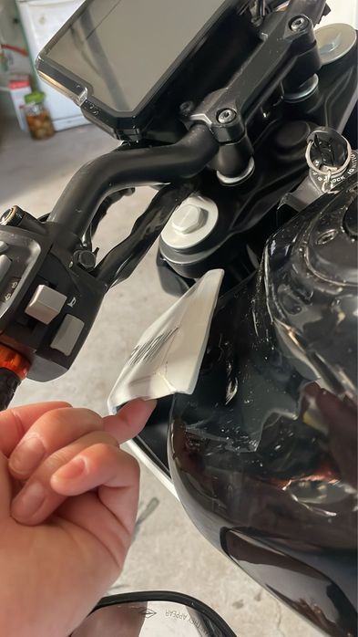 Ktm duke 125 2018 avariat
