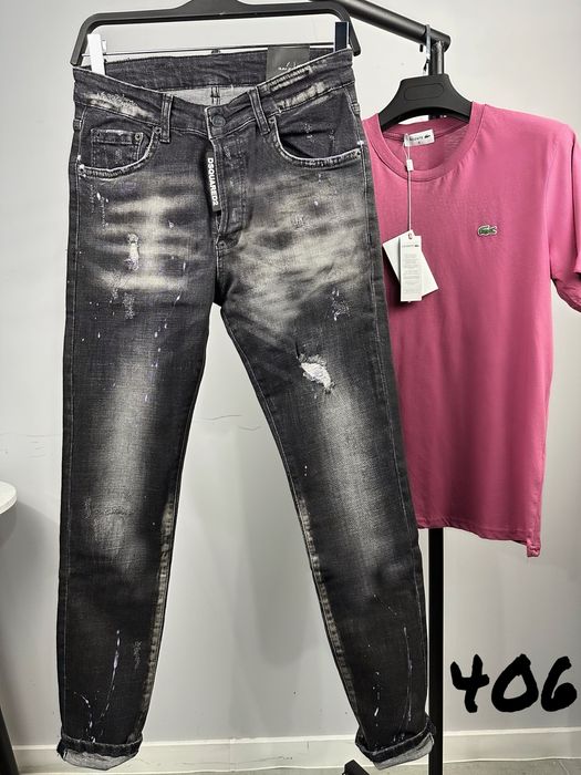 Dsquared мъжки черни  дънки 6 модела