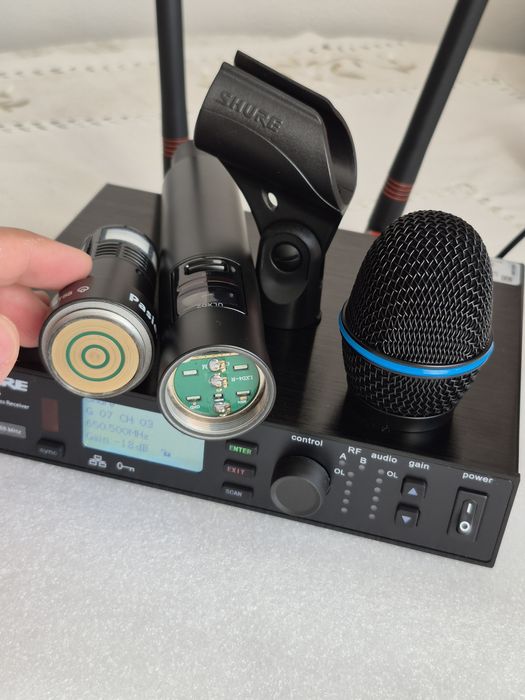 Microfon Wireless Shure Ulxd L50 625-668 Capsula pasien beta 58a Made