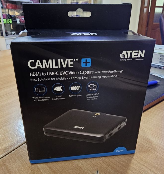Camlive,  USB конвертер для захвата видеосигнала