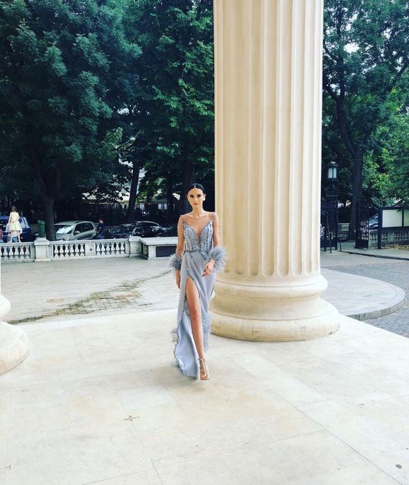 Rochie lunga de ocazie MARQUISE