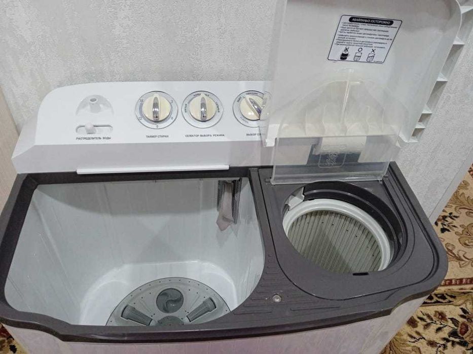 Стиральная машинка полуавтомат