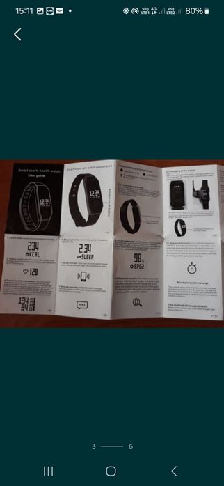 smart watch blue