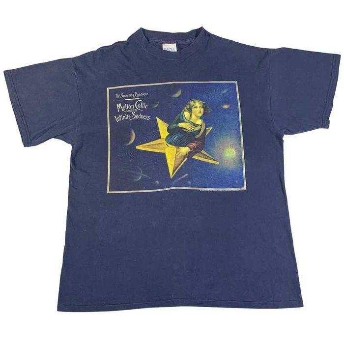 Saint Michael Cactus Plant Flea Market Star Tee Navy Blue