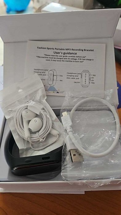 Kufoo Ръчен часовник за запис на глас, дигитален рекордер