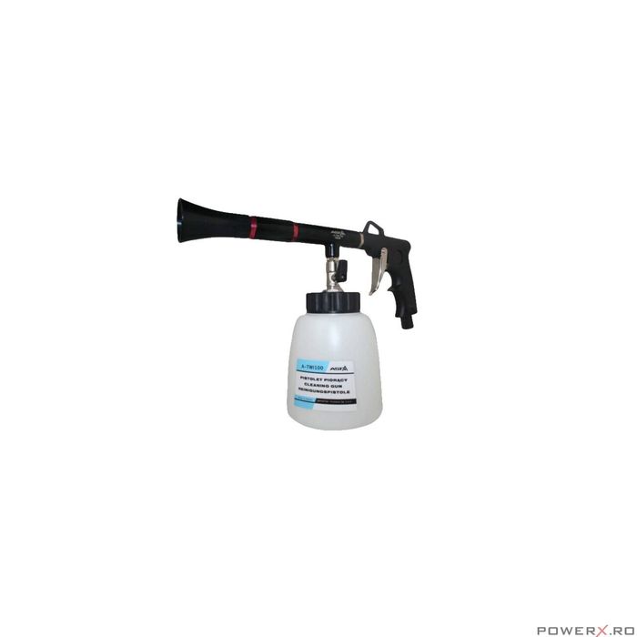 Pistol pneumatic, TORNADOR pentru spalat, curatat tapiterii, 1l,