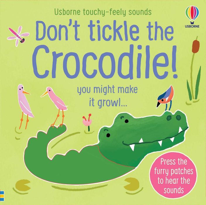 Carti tactile cu sunete Usborne colectia Don't Tickle