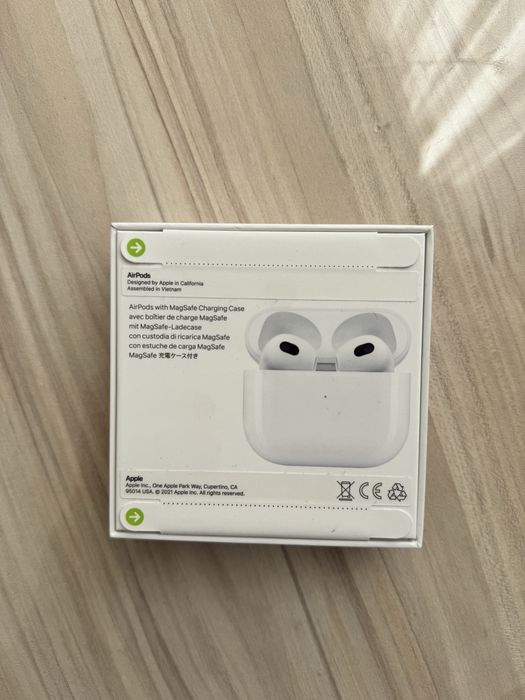 Apple Airpods 3- НОВИ + 24 месеца гаранция