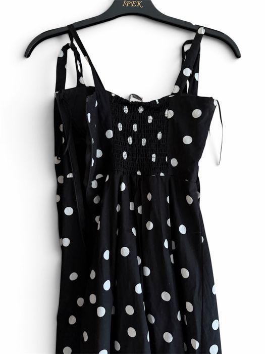 Дълга рокля на точки polka dot