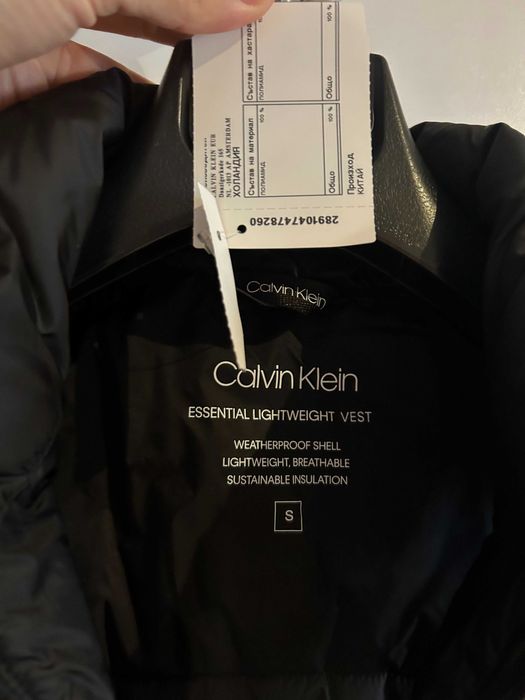 Нова безръкавна грейка Calvin Klein S