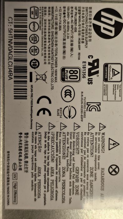 Calculator Office/nas HP 290g2,G5400,500gb hdd