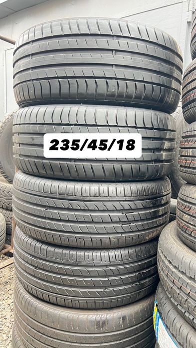 Б/у шины 235/45/18 комплект