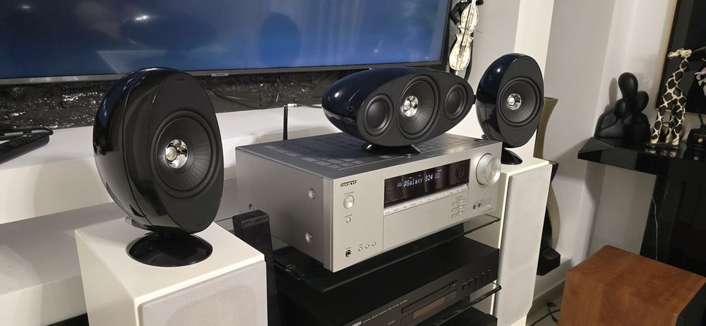 Receiver Onkyo TX-NR474 Dolby Atmos Wifi Bluetooth Usb ARC Tidal 4k