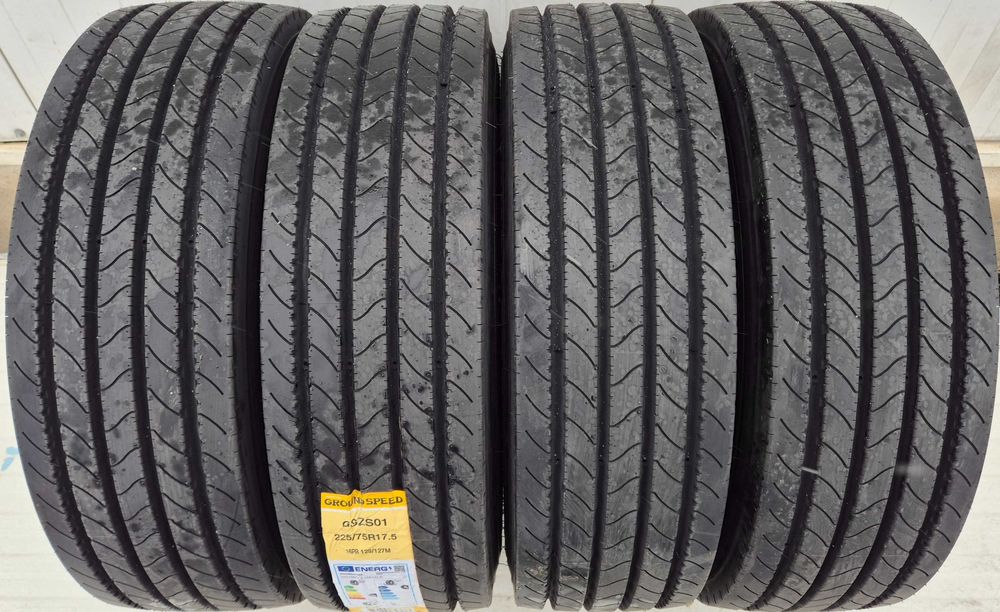 225/75 R17.5, 129M, GROUNDSPEED 16PR, Anvelope directie M+S