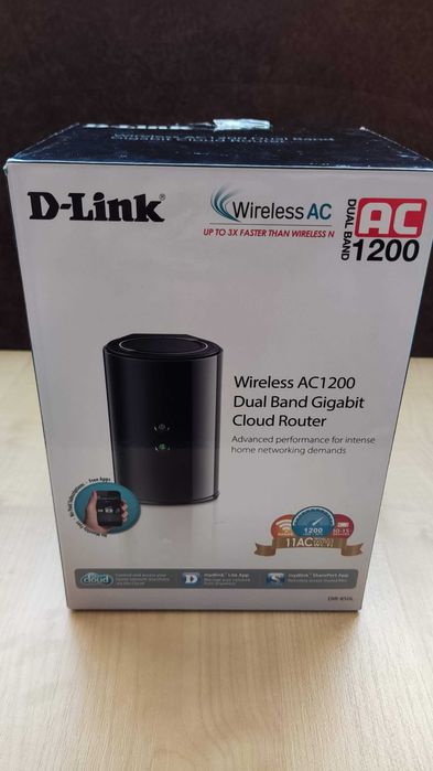 Router Wireless D-Link DIR-850L AC 867Mbps+N300Mbps,Dual Band,4porturi