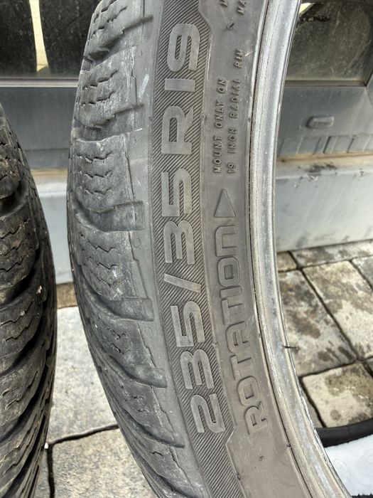 Nokian 235\35/19 Зимни 2 бр Дот 20г -65€