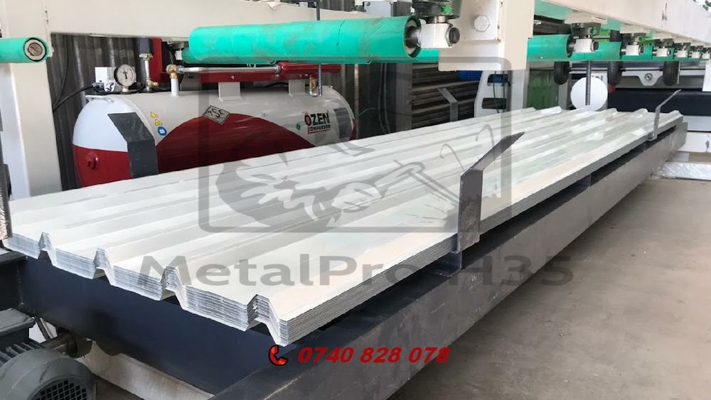 Vand Tabla pentru Hale H35 si T10 - Grosimi de la 0.4 la 0.6  L=6.20m