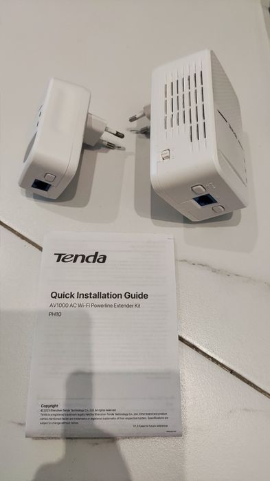 Powerline адаптер Tenda PH10 AV1000