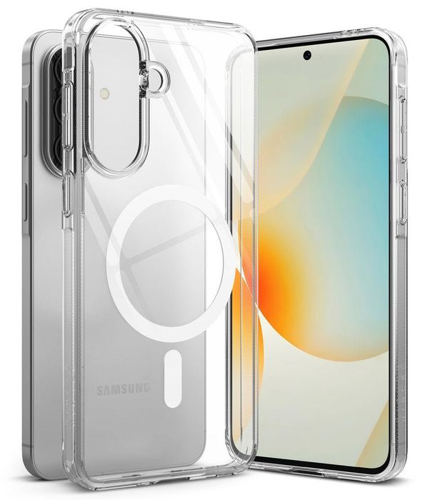 Прозрачен Магнитен Кейс Ringke Fusion Magnetic с MagSafe за Galaxy A57 5G