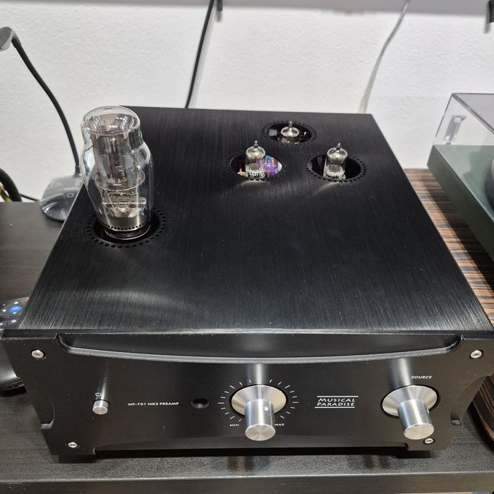 Preamplificator cu tuburi Musical Paradise MP701 MK3 + pachet extins de tuburi