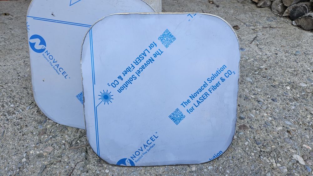 Неръждаема ламарина , инокс  1 мм 304  400х400 мм