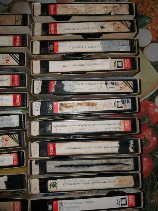 Видео касети различни видове - ЗАПИСИ