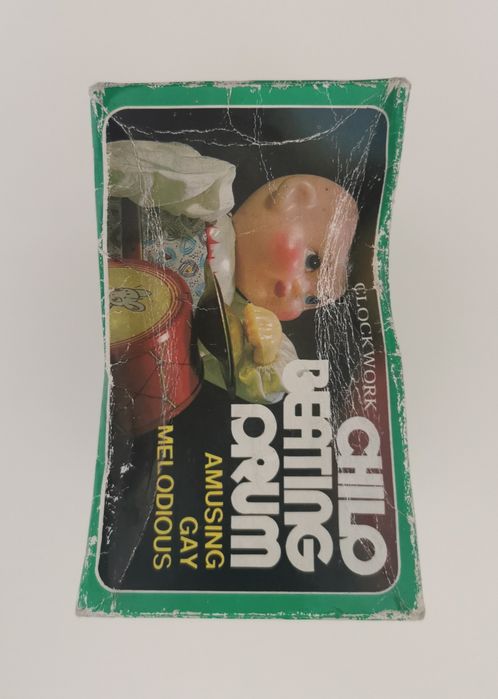 Jucarie chinezeasca, Tobosar, MS 765, in cutia originala si cu cheita