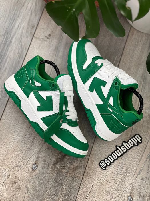Off-White Out of Office Low - White Green