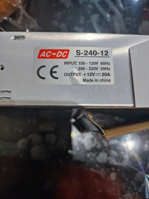 Блок питания 220 / 12вольт -20А