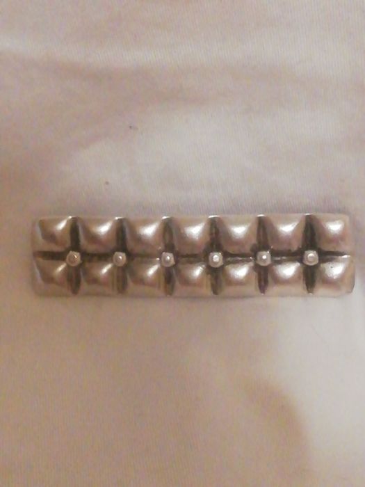 Broșă  argint damă. ART DECO