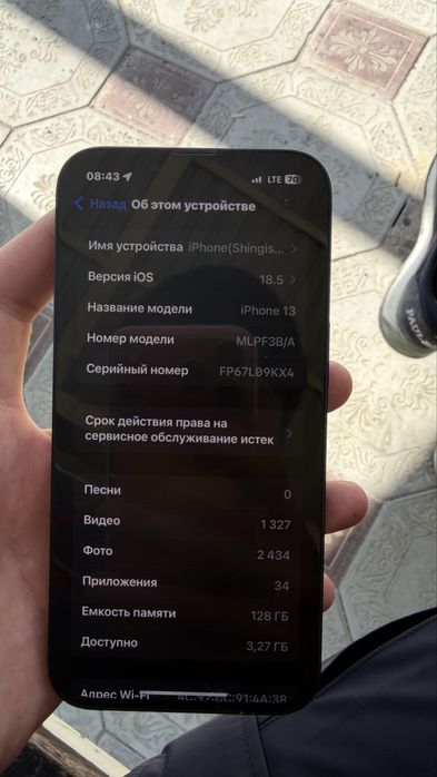 iphone 13 128GB Черный