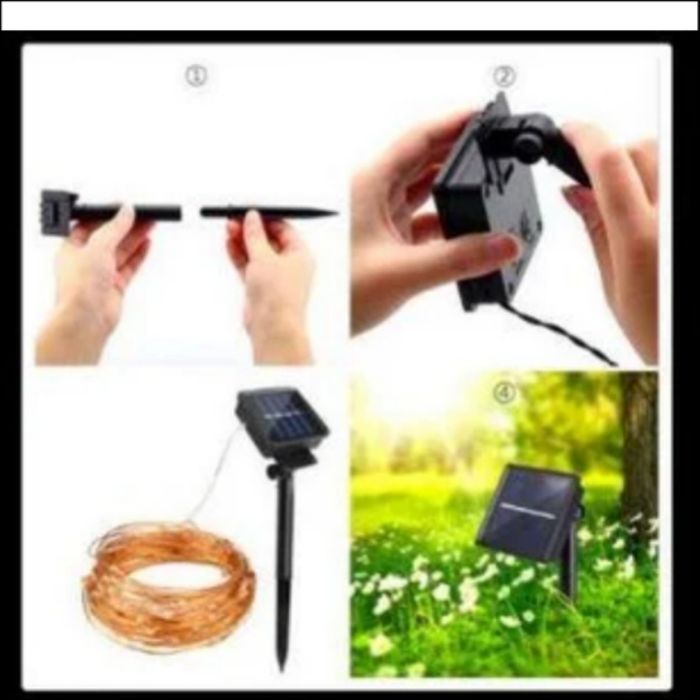 Гирлянда нить солнечная