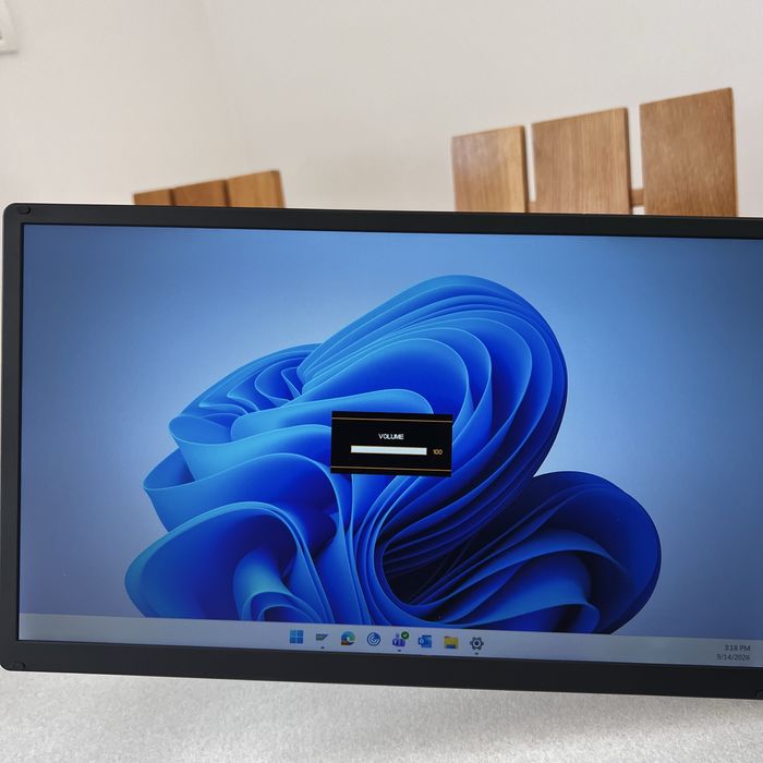 Triplu Monitor Extensibil 15.6” FHD cu Acumulator si Boxe Kefeya S5 PRO, cu suport metalic reglabil pentru Laptop sau Desktop