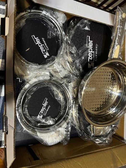 2 оригинальных набора, посуда и стол.приборы Zepter.