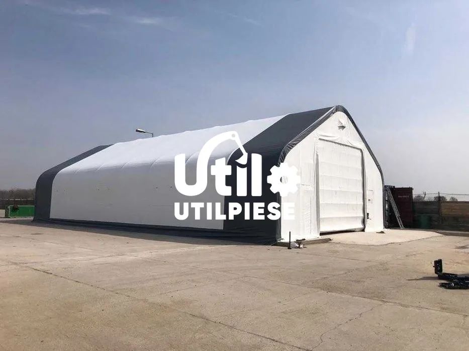 cort industrial tip casa 15x24m nou stoc 4-70m garantie pvc 650g