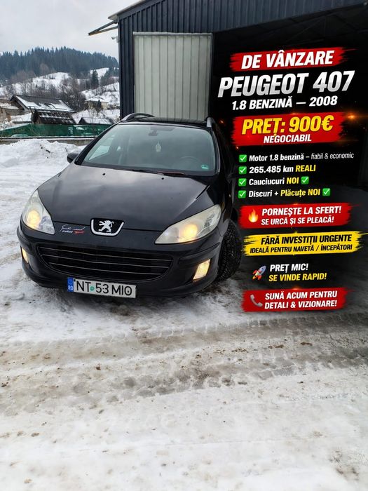 Peugeot 407 sW bun