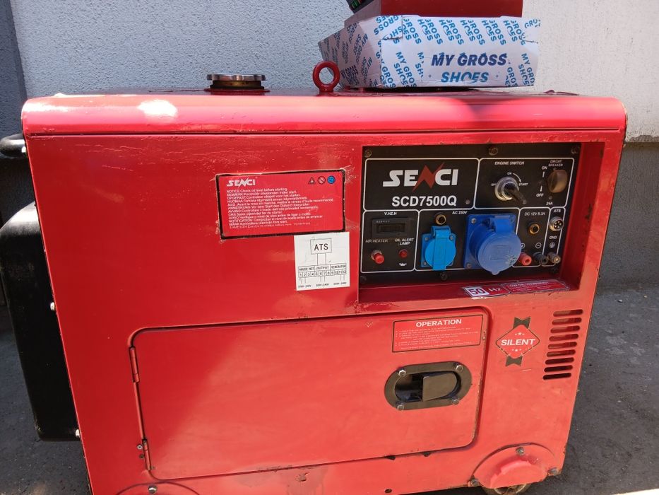 Generator Senci SCD 7500 Q,diesel ATS,
