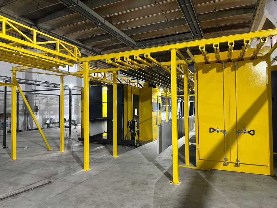 Cuptoare Industriale si Linii Complete de Vopsirei