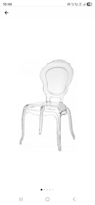 Scaun living transparent