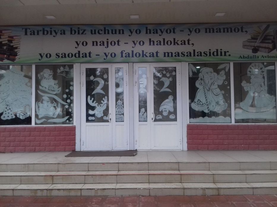 Deraza va devorlarga rasm chizish