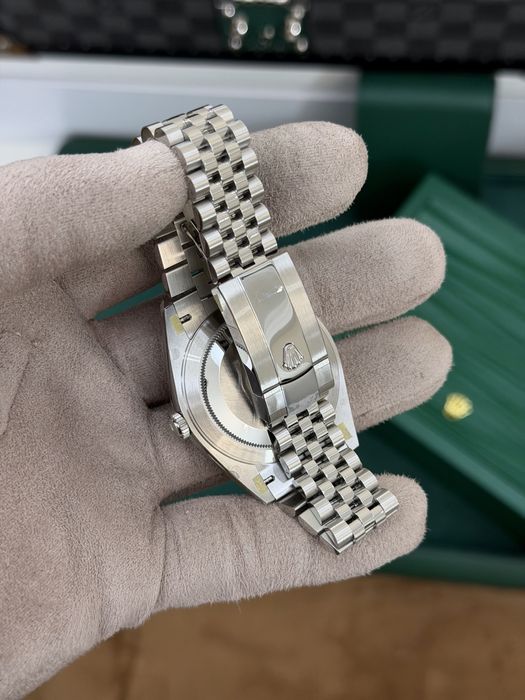 Rolex Date-Just Diamond 41 Black Dial