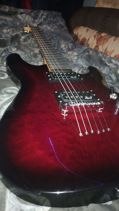 schecter c-6 plus electric black cherry